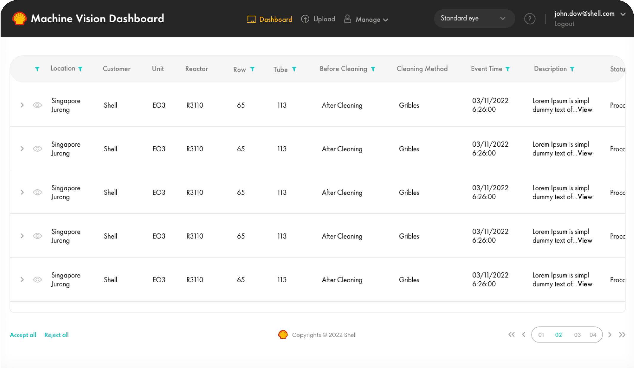 Shell: UI/UX Design for Internal Application banner