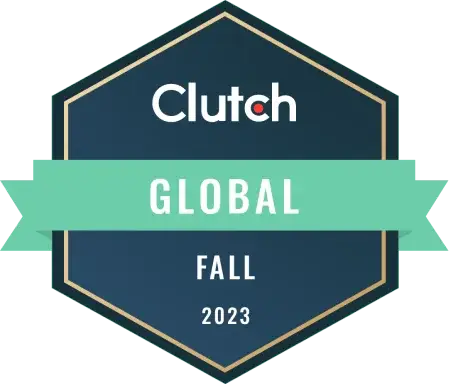 Global top 1000 company on Clutch